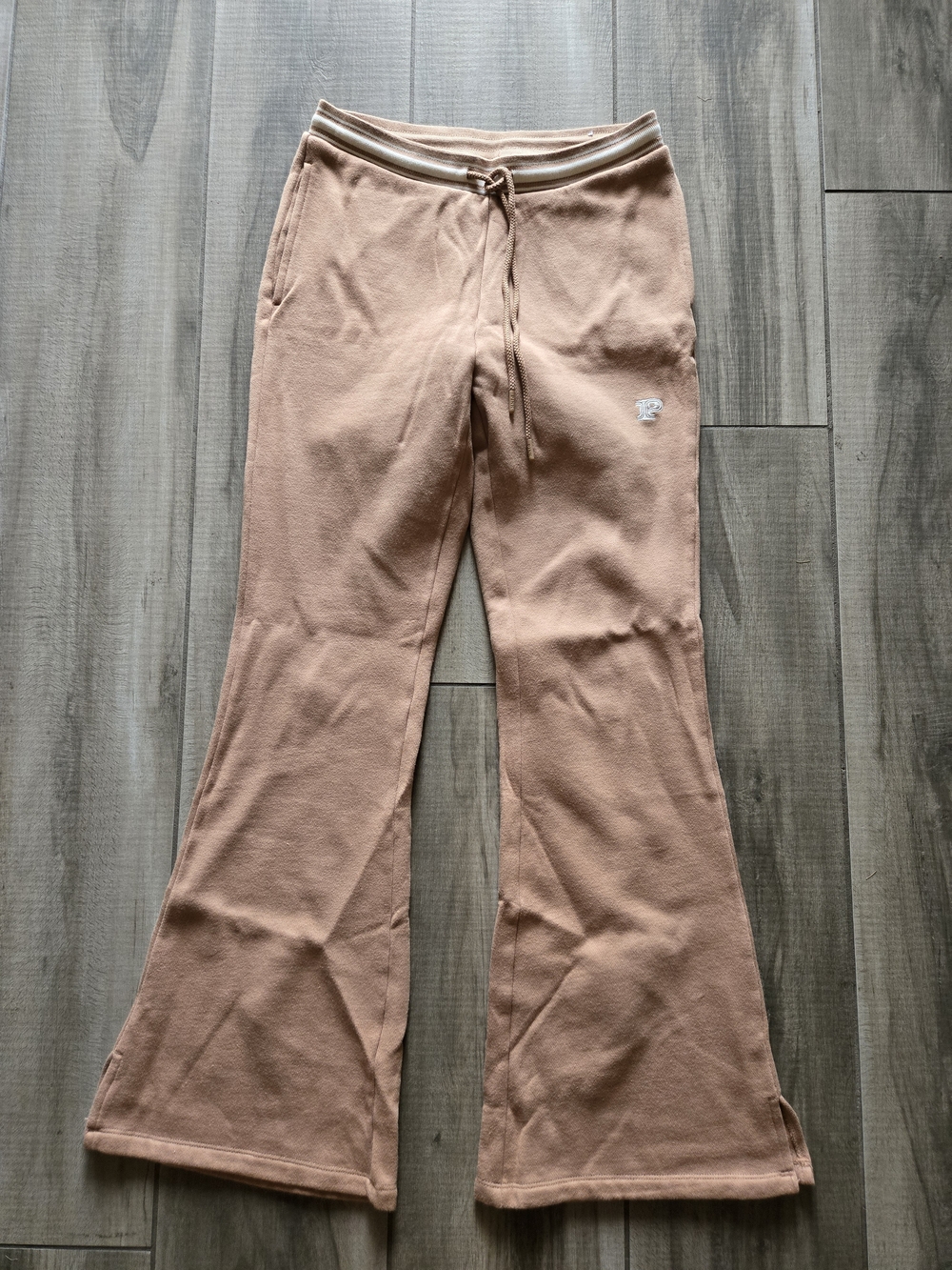 PINK Victoria's Secret Brand New Tan Fleece Sweatpants